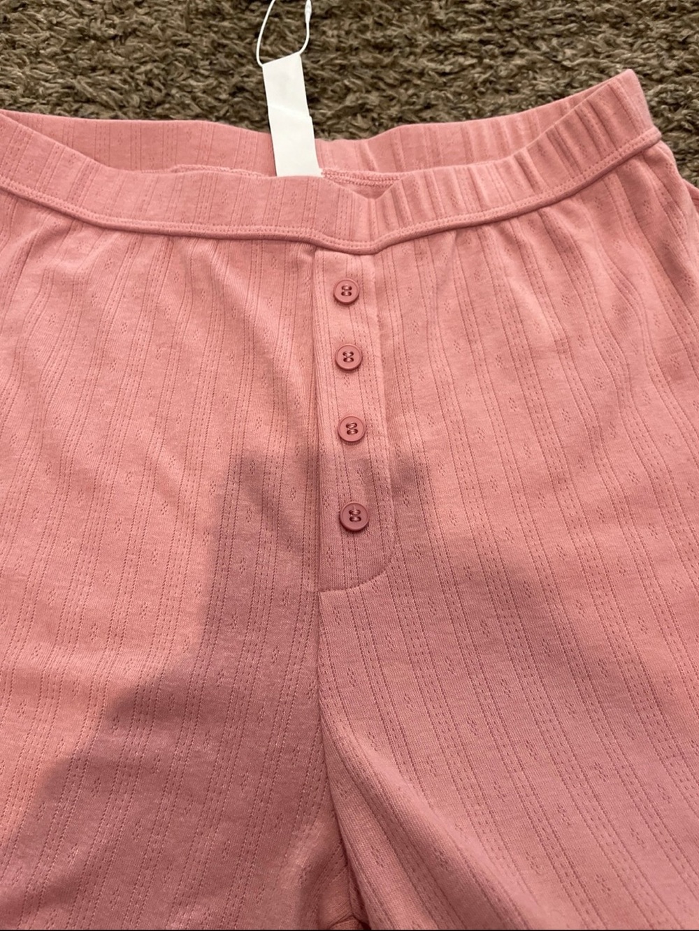Halara NWT pink wide leg lounge, pants women’s size medium regular - Picture 4 of 4